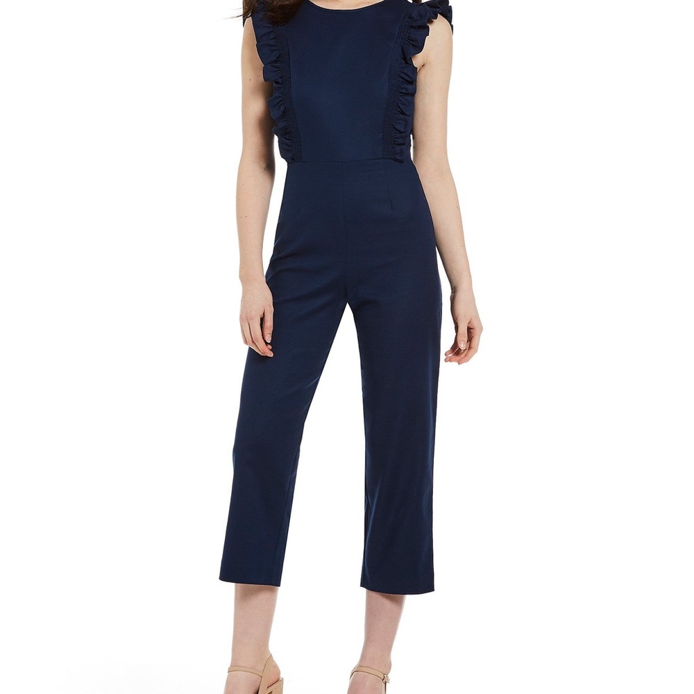 NWT Navy Gianni bini liam jumpsuit